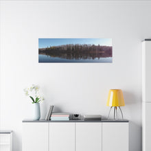 "Still Waters Make Sound Waves" - Inspirational Northern Ontario Nature Canvas Wall Art - Original Photography