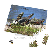 ’Basking Painted Turtles’ Jigsaw Puzzle (30 110 252 500 1000-Piece)