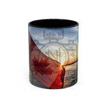 ’Canadian Sunset’ Accent Coffee Mug (11 15Oz) 11Oz / Black