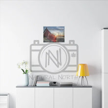 ’Canadian Sunset’ On Matte Canvas Stretched 0.75’’