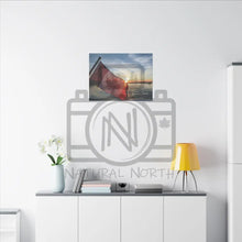 ’Canadian Sunset’ On Matte Canvas Stretched 0.75’’