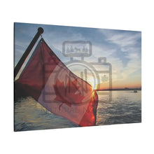 ’Canadian Sunset’ On Matte Canvas Stretched 0.75’’