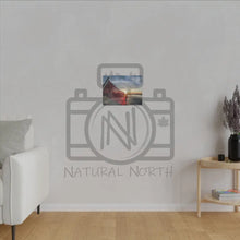 ’Canadian Sunset’ On Matte Canvas Stretched 0.75’’