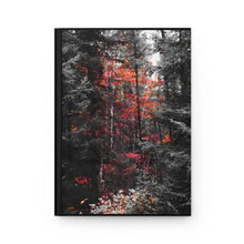 ’Red Maple In The Pines’ Hardcover Journal Matte Paper Products