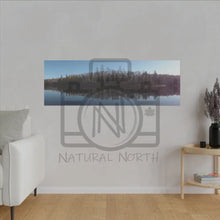 ’Still Waters Make Sound Waves’ Matte Canvas Stretched 0.75’’