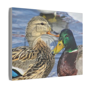 ’The Happy Couple’ On Matte Canvas Stretched 0.75’’