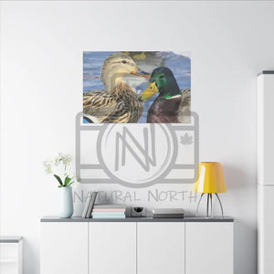 ’The Happy Couple’ On Matte Canvas Stretched 0.75’’